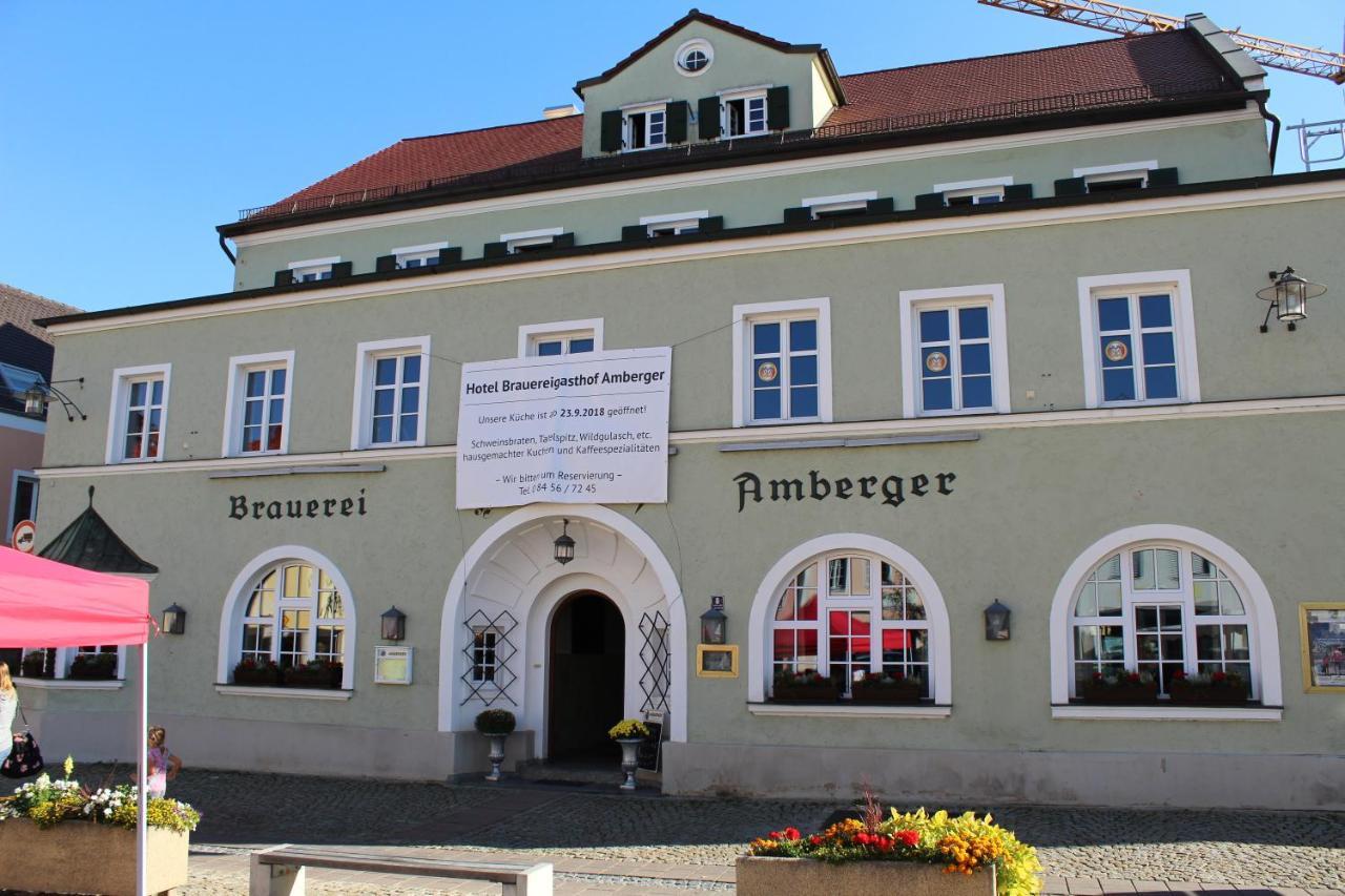 Hotel Brauereigasthof Amberger Kosching Extérieur photo